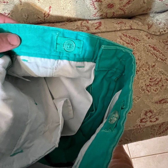 Class Club boys comfort stretch performance shorts teal colored  size 14 - Picture 5 of 6